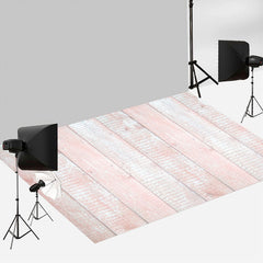 Aperturee - Rosafarbener Holzbodenhintergrund für Fotoshooting