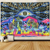Pilz Trippy Neuheit Cartoon Abstrakte Tapisserie