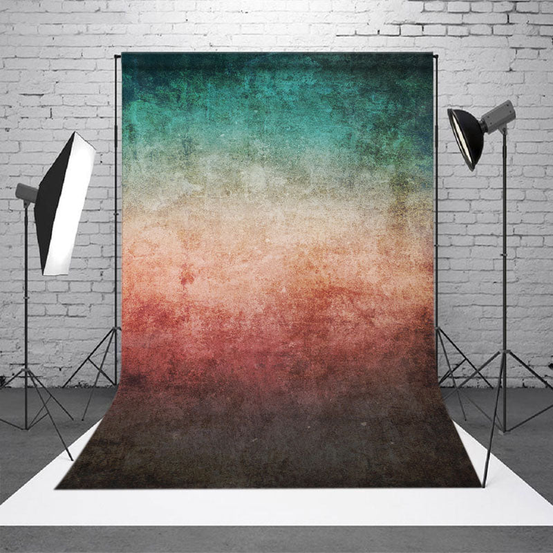 Aperturee - Antiquierter farbenfroher abstrakter Fotohintergrund