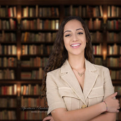 Aperturee - Bücherregal Kerzenlichter zurück zur Schulkulisse