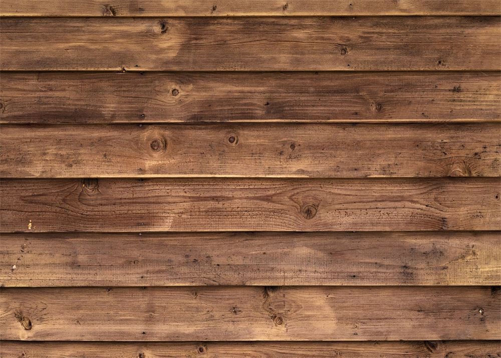 Aperturee - Braune Holzbrett Gummi Bodenmatte für Babyfotografie