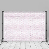 Aperturee – Schicker hellrosa Backsteinmauer Fotohintergrund