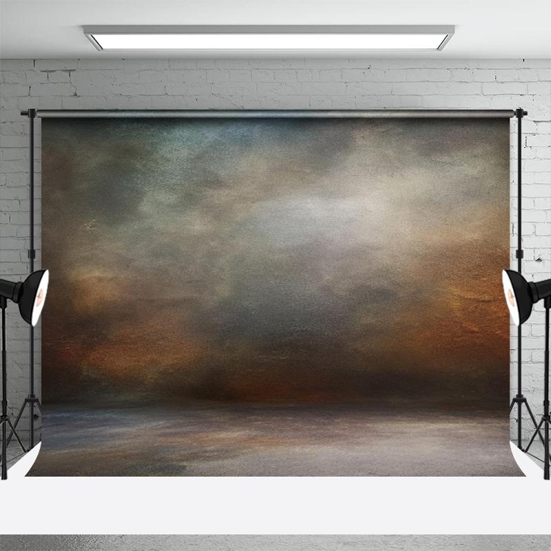 Aperturee - Farbenfrohe, wolkige alte Meister Fotoshooting Studio Hintergrund