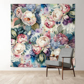Aperturee - Bunte Ölgemälde Blumen Kunst Fotokulisse