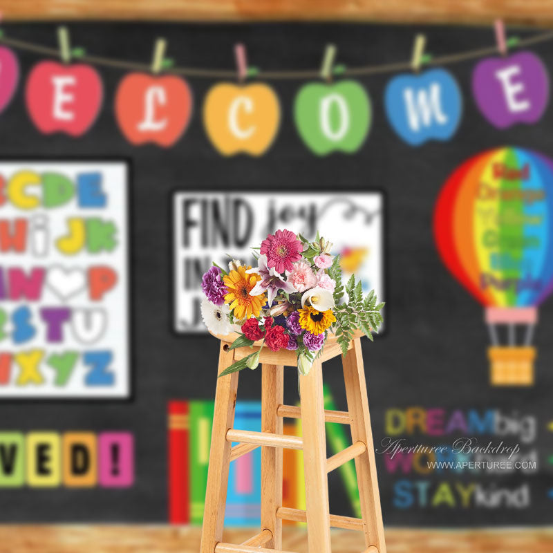 Aperturee - Find Joy In Journey Erster Kindergarten Hintergrund