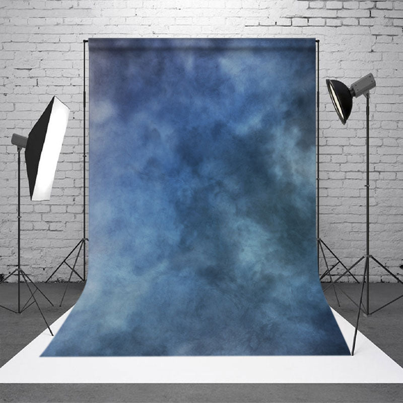 Aperturee - Hintergrund mit frostiger blaugrauer Textur für die Fotografie