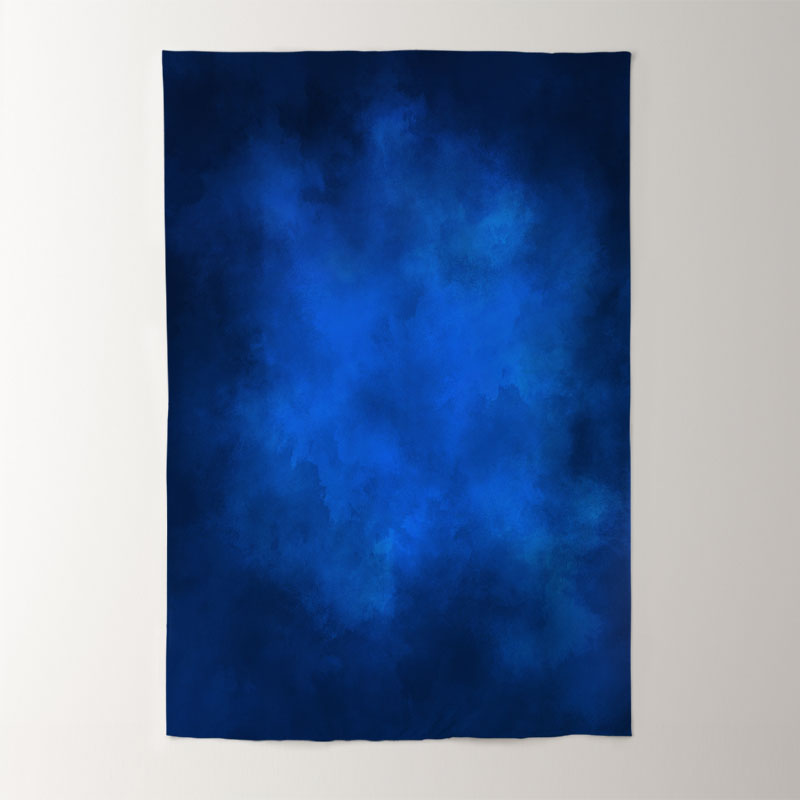 Aperturee - Hellblauer Gemälde Textur Fotostudio Hintergrund