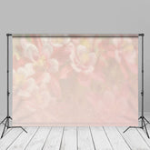 Aperturee - Hellrosa Blumen Bokeh Kunstfotohintergrund