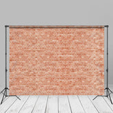 Aperturee – pastoraler roter Backsteinmauer Fotostudio Hintergrund
