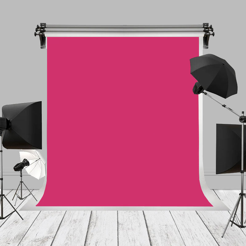 Aperturee - Rosenroter einfarbiger Fotokabinen Hintergrund für Studio