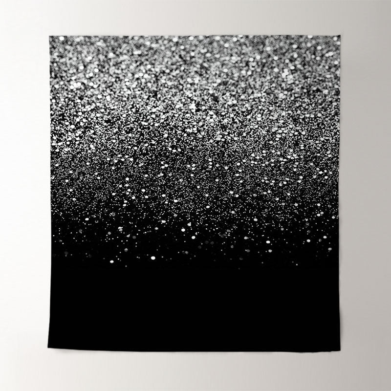 Aperturee - Silver Diamond Black Fotografie Weihnachtshintergrund