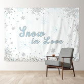 Aperturee - Snow In Love Wedding Merry Christmas Hintergrund
