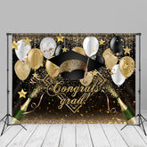 Aperturee - Funkelnder Ballon Champagner Bokeh Hintergrund für Fotos