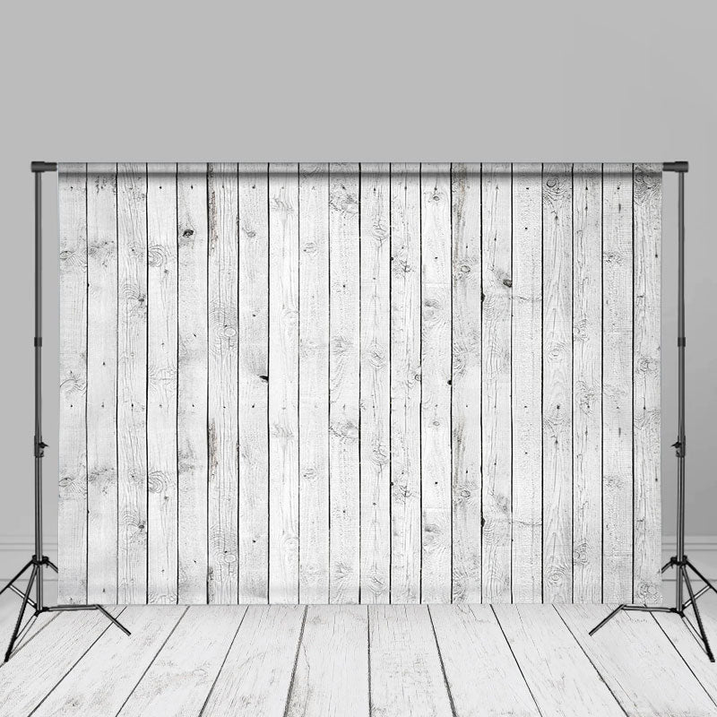 Aperturee - Fotografie Hintergrund mit weißer Holzbrett Wandstruktur