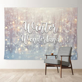 Aperturee - Winter Onederland Schneelicht Hintergrund zum 1.Geburtstag