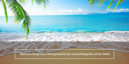 Hintergrund für Sommerstrandfotografie – Aperturee Deutschland
