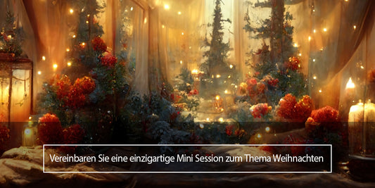 Vereinbaren Sie eine einzigartige Mini Session zum Thema Weihnachten