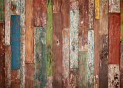 Aperturee - Foto Bodenhintergrund aus verwittertem schäbigem Holz