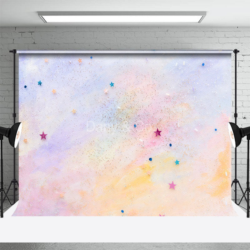 Aperturee - Aquarell Stern Dekoration Kunst Fotohintergrund