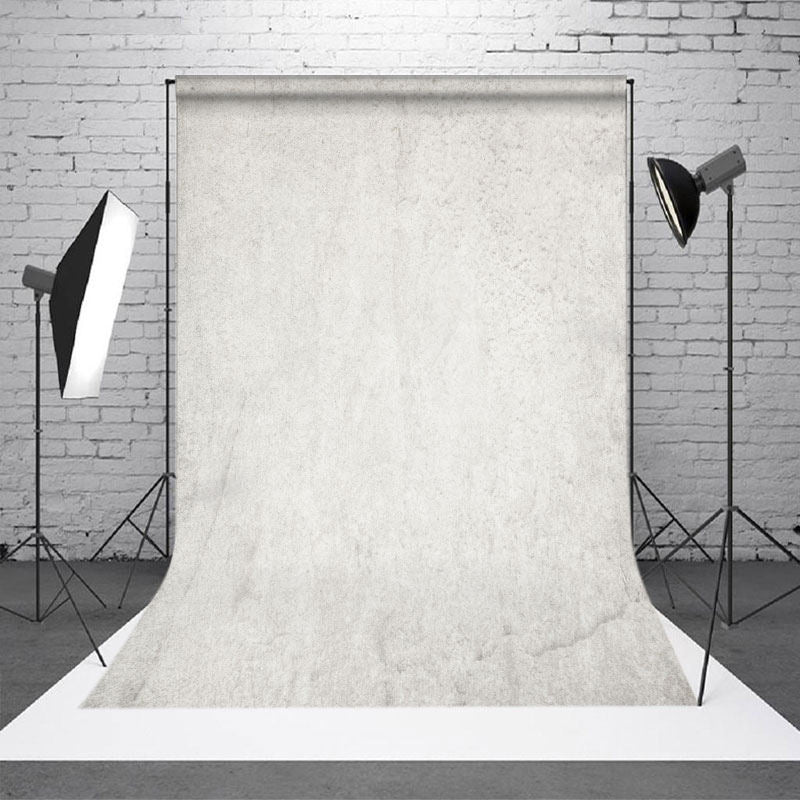 Aperturee - Abstrakter weißer Stuckwand Portrait Fotohintergrund