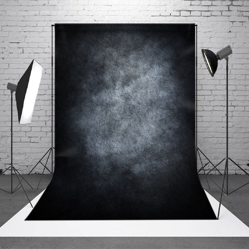Aperturee - Schwarz weißer abgenutzter Textur Fotostudio Hintergrund
