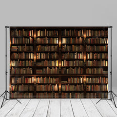 Aperturee - Bücherregal Kerzenlichter zurück zur Schulkulisse