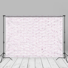 Aperturee – Schicker hellrosa Backsteinmauer Fotohintergrund