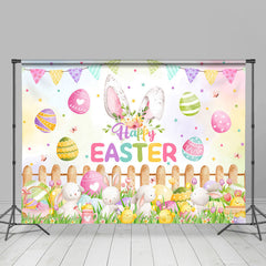 Aperturee - Bunte Eier Hasenwiese fröhliche Ostern Hintergrund
