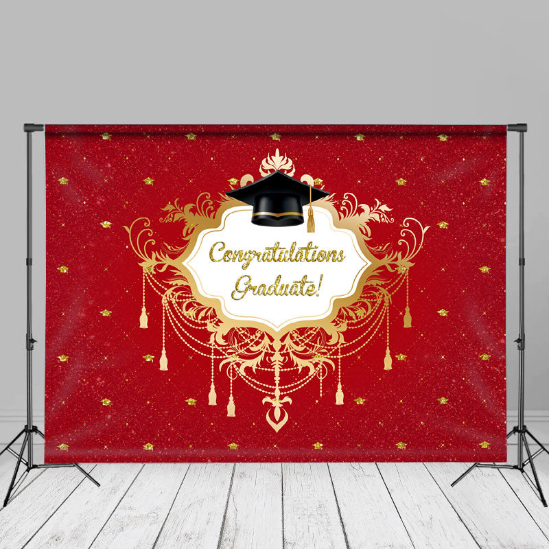 Aperturee - Fotostudio Hintergrund für Abschlussfeier in Rotgold