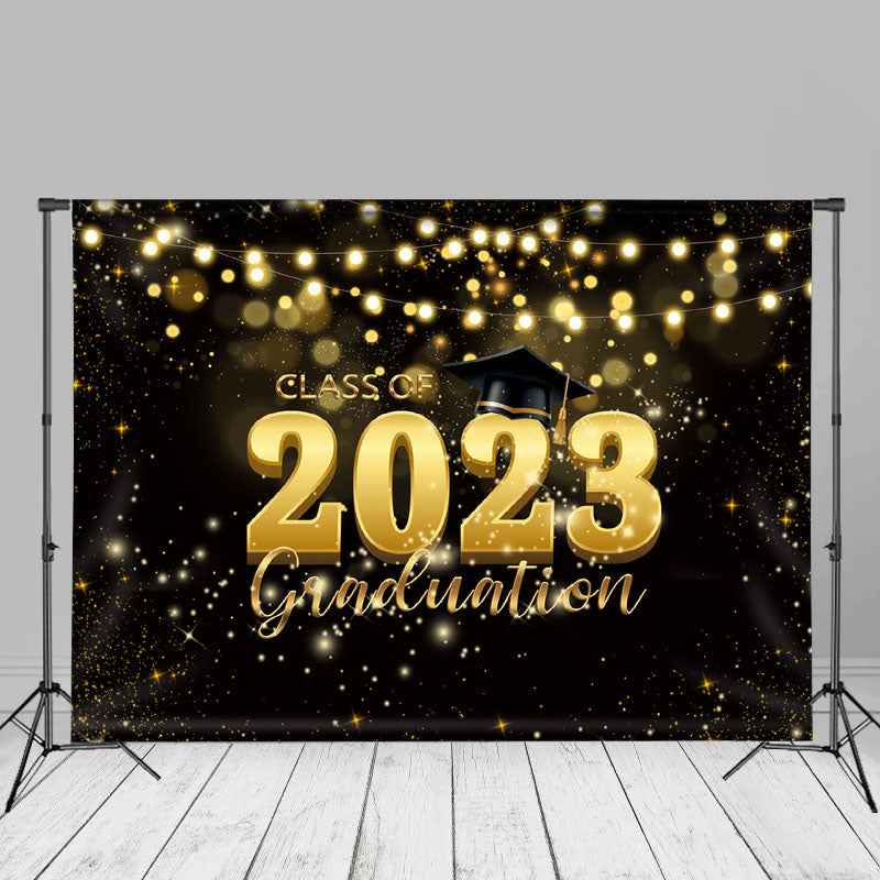 Aperturee - Heller Bokeh Fotohintergrund für die Abschlussklasse 2023