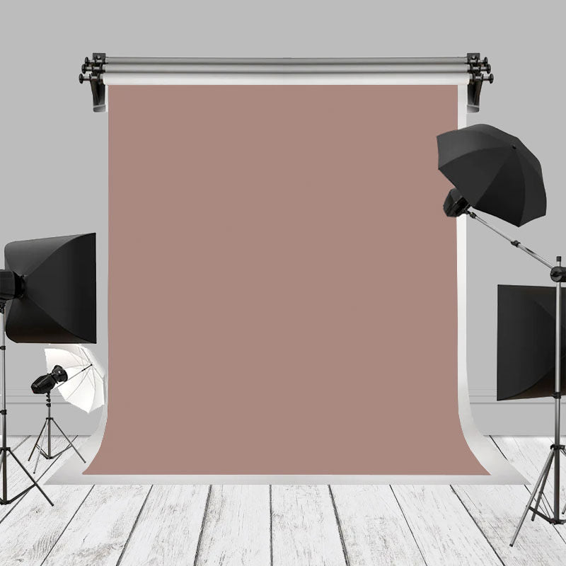 Aperturee - Hellbrauner einfarbiger Portrait Fotoautomaten Hintergrund