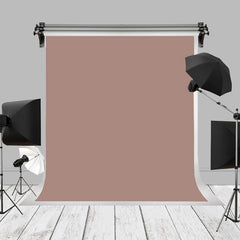 Aperturee - Hellbrauner einfarbiger Portrait Fotoautomaten Hintergrund