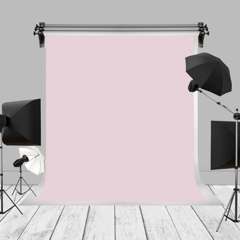 Aperturee - Hellrosa einfarbiger Hintergrund für Studiofotografie