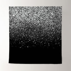 Aperturee - Silver Diamond Black Fotografie Weihnachtshintergrund