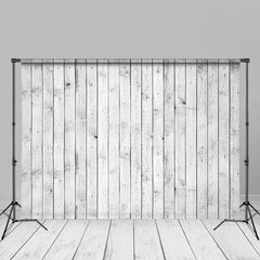 Aperturee - Fotografie Hintergrund mit weißer Holzbrett Wandstruktur